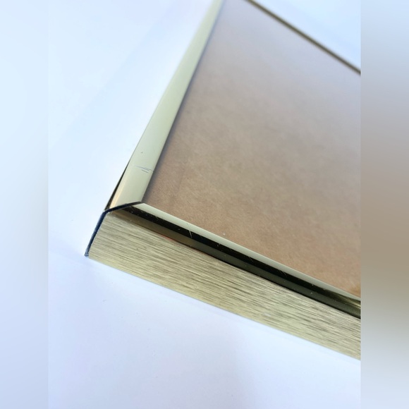 Vintage Brass Picture Frame Bundle Home Decor Gallery Wall Professional Velvet - Picture 9 of 11